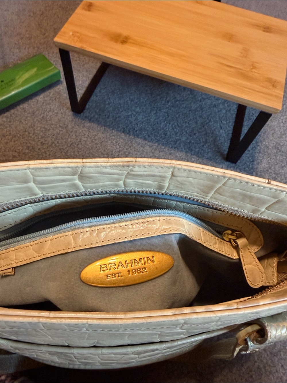 Brahmin bag Vintage bucket bag, Crossbody - Picture 4 of 10